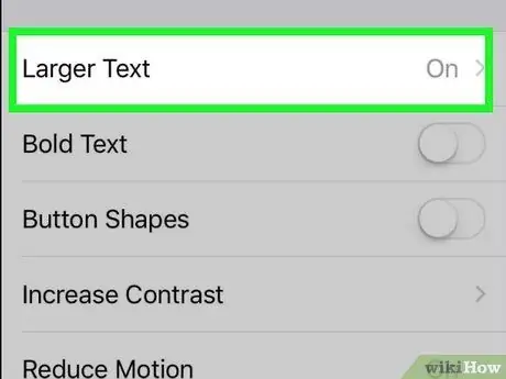 IPhone -da Şrift dəyişdirin Adım 11