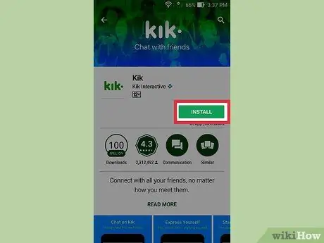 وارد کردن مخاطبین در Kik Messenger مرحله 6