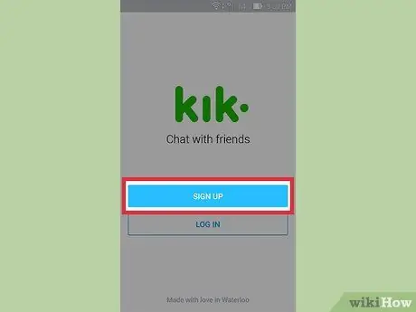 وارد کردن مخاطبین در Kik Messenger مرحله 7