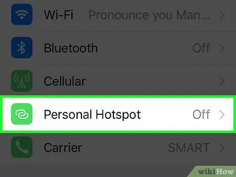 Ative o Tethering de Internet no iPhone, Etapa 12