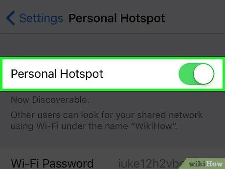 Paganahin ang Internet Tethering sa iPhone Hakbang 13