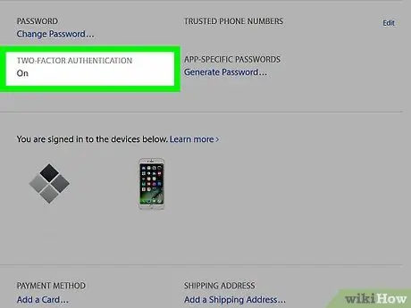 Schakel twee Factor Authenticatie op een iPhone uit Stap 7