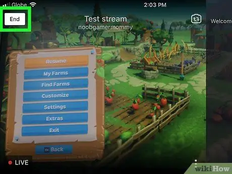 Starten Sie das Streaming auf Twitch auf dem iPhone oder iPad Schritt 11