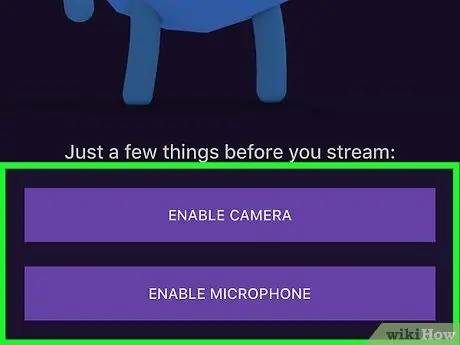 Pradėkite srautinį perdavimą „Twitch“„iPhone“ar „iPad“4 veiksmas