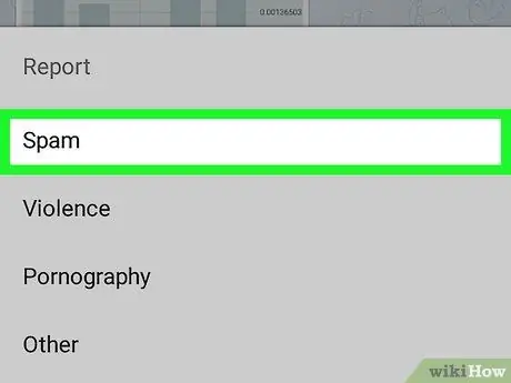 Rapportera skräppost på Telegram på Android Steg 5