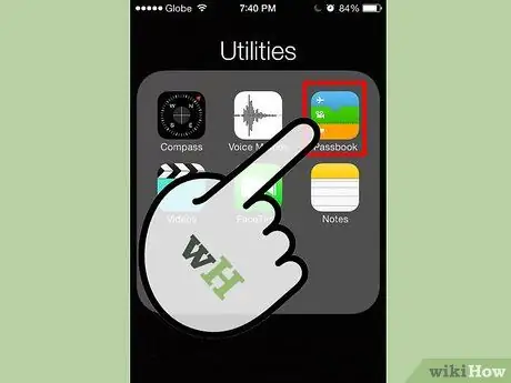Konfigurera Passbook på en iPhone Steg 2