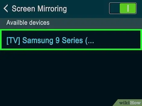 Screen Mirroring inschakelen op een Samsung Galaxy-apparaat Stap 16