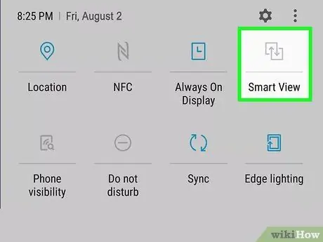 Activați Screen Mirroring pe un dispozitiv Samsung Galaxy Pasul 6