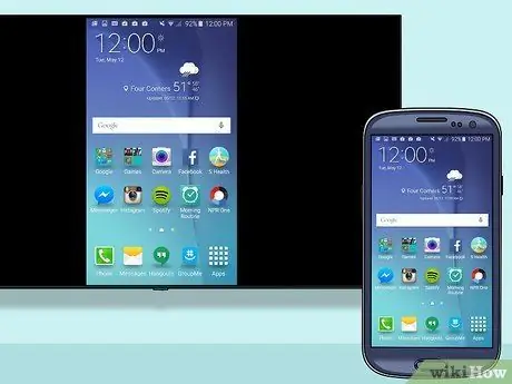 Activeu la rèplica de pantalla en un dispositiu Samsung Galaxy Pas 8