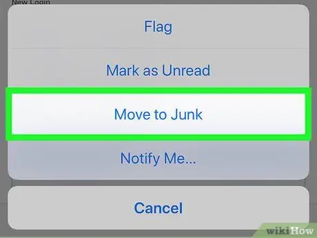 IPhone -да қажетсіз электрондық поштаны блоктау 4 -қадам