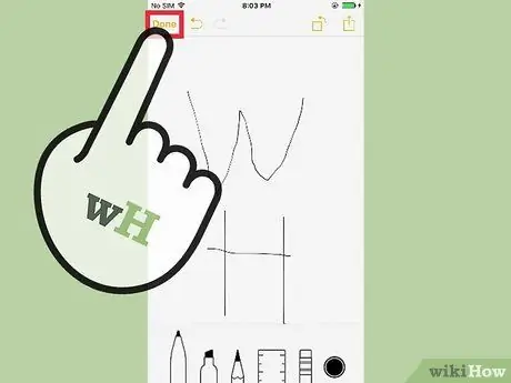 ارسم في iPhone Notes الخطوة 10