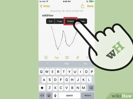 Lukis dalam Catatan iPhone Langkah 12