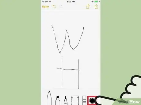 ارسم في iPhone Notes الخطوة 9