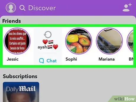 Tuma Ujumbe kwenye Snapchat Hatua ya 8