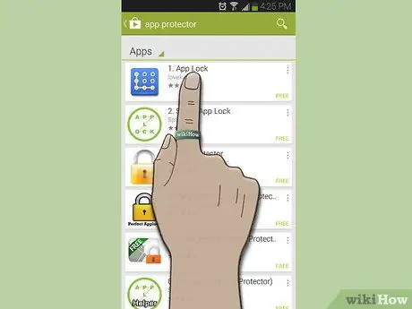 Android Adım 2 için Uygulama Kilidi veya Uygulama Koruyucuyu Ayarlayın