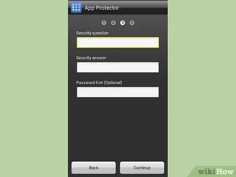 Ställ in App Lock eller App Protector för Android Steg 7