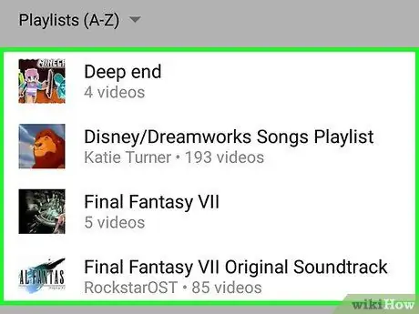 Android चरण 3. पर YouTube प्लेलिस्ट डाउनलोड करें