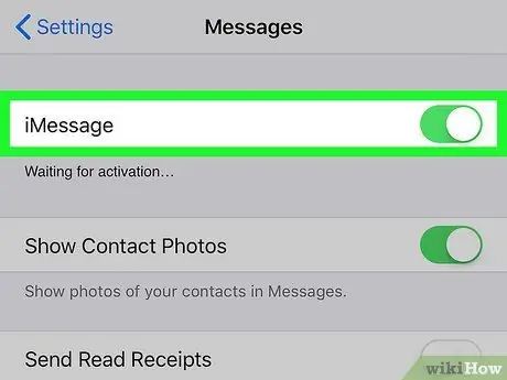 iPhone veya iPad'de Metin Mesajını iMessage olarak değiştirin 4. Adım