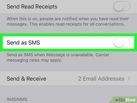 Ändern Sie eine Textnachricht in iMessage auf dem iPhone oder iPad Schritt 5