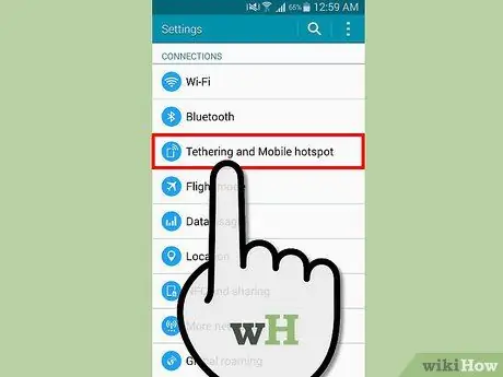 Mag-tether Sa Android Hakbang 2