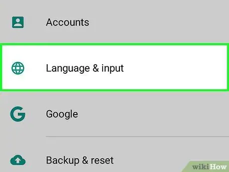 Turn Off Autocorrect on Android Step 2