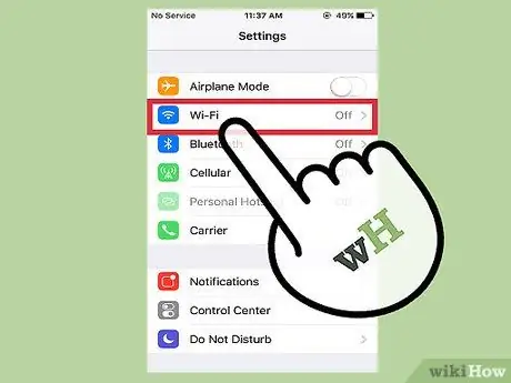 Připojte se k bezdrátové síti z vašeho iPhone Krok 4