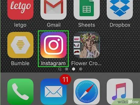 Izbrišite svoj Instagram račun na iPhone -u Korak 1