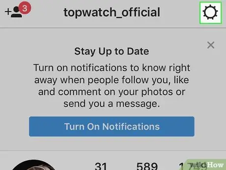 Verwijder uw Instagram-account op de iPhone Stap 3