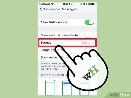 Desactivar las notificaciones de mensajes en un iPhone Paso 11