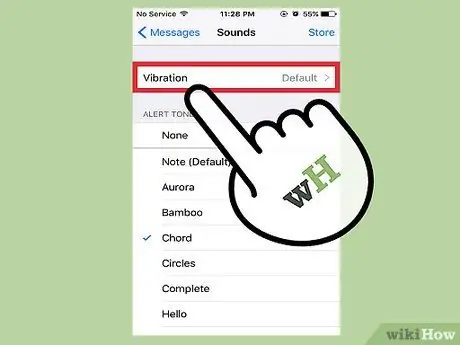 Desactiveu les notificacions de missatges en un iPhone Pas 13