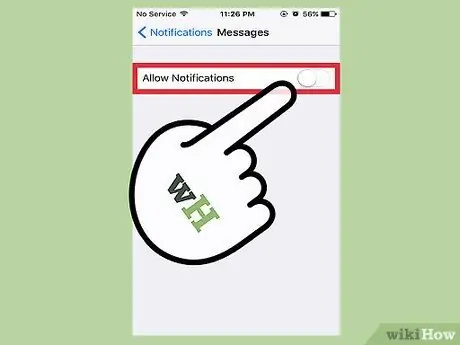 Turn Off Message Notifications on an iPhone Step 4