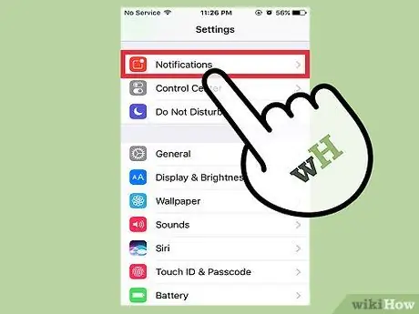 Desactivar las notificaciones de mensajes en un iPhone Paso 9