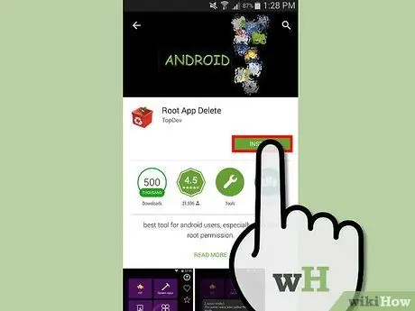 Uklonite zadane ili osnovne sistemske aplikacije s Android telefona Korak 2