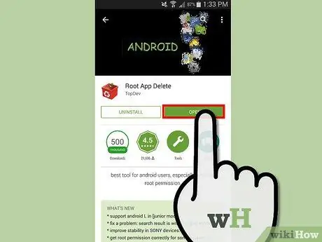 قم بإزالة تطبيقات النظام الافتراضية أو الأساسية من هاتف Android الخطوة 3