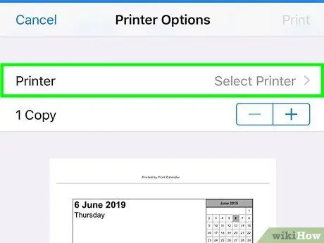 Mag-print ng isang iPad Calendar Hakbang 6