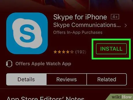 ใช้ Skype บน iPhone ขั้นตอนที่7