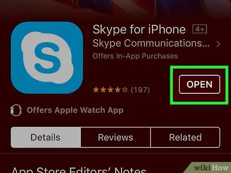 Uporabite Skype na iPhoneu 8. korak