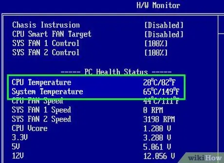 Qual é a temperatura do seu computador Etapa 3