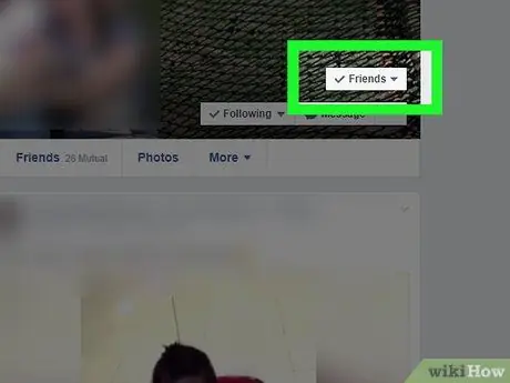 เลิกเป็นเพื่อนกับ Facebook ขั้นตอนที่ 8