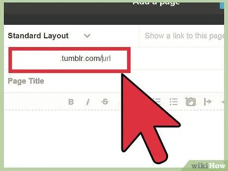 Create a Custom Page on Tumblr Step 8