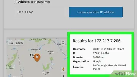 Trace an IP Address Step 12