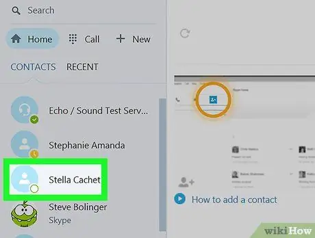 Slet samtaler på Skype på en pc eller Mac Trin 9