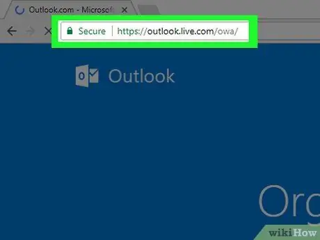 Create an Outlook Email Account Step 1