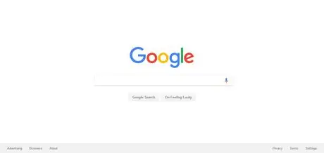 Page d'accueil Google 2017