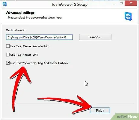 TeamViewer Addım 8 -dən istifadə edin