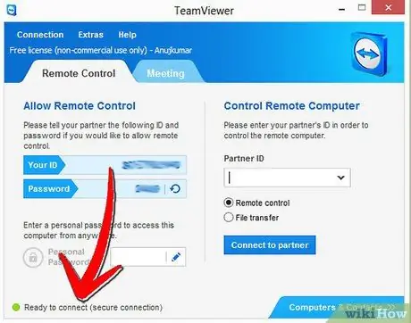 Brug TeamViewer Trin 9