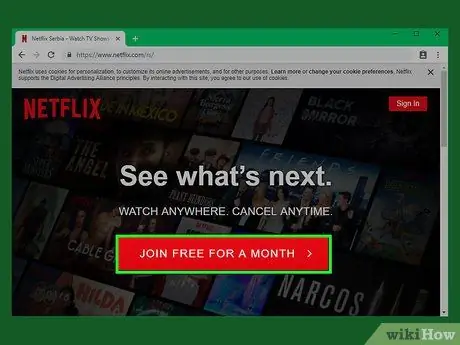 احصل على Netflix مجانًا الخطوة 2