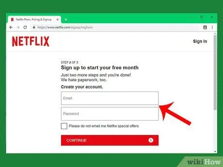 Få Netflix gratis Trin 7