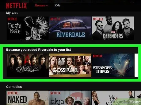 Zmień preferencje Netflix Krok 14