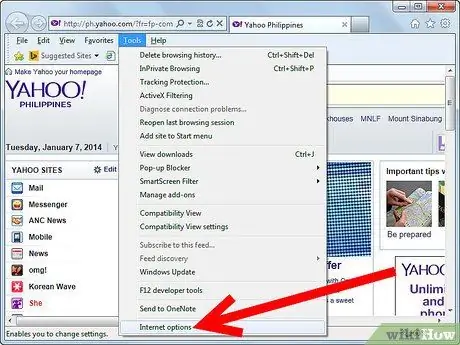 จำกัดการท่องเว็บโดยใช้ Internet Explorer ขั้นตอนที่ 1